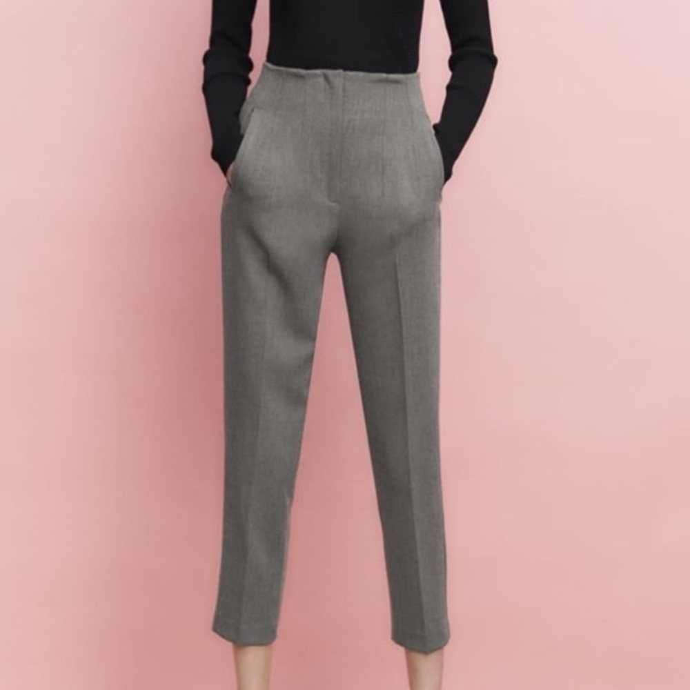 Zara High Waisted Trousers